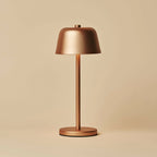 Fleur | Rechargeable Table Lamps Set | 4x Cordless Copper Lamps & Charging Station