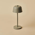 Rechargeable table lamps 4-pack set with magnetic charging station, shadow grey