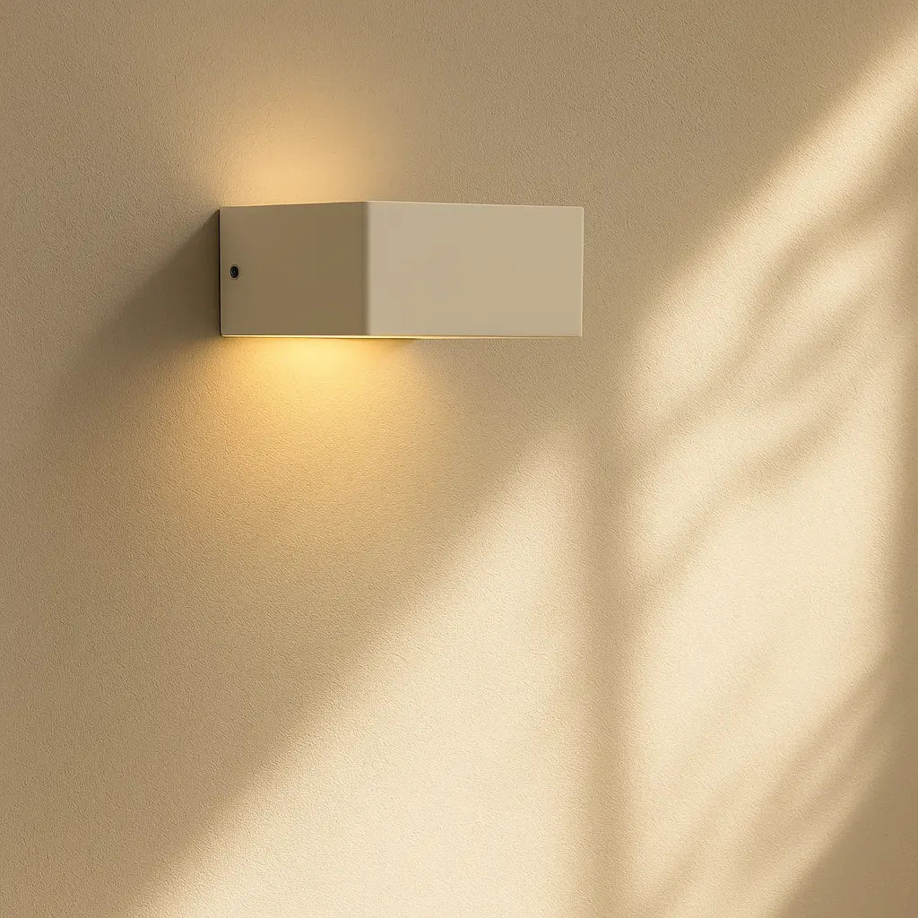 Rechargeable wall light cordless with dimmable LED and motion sensor