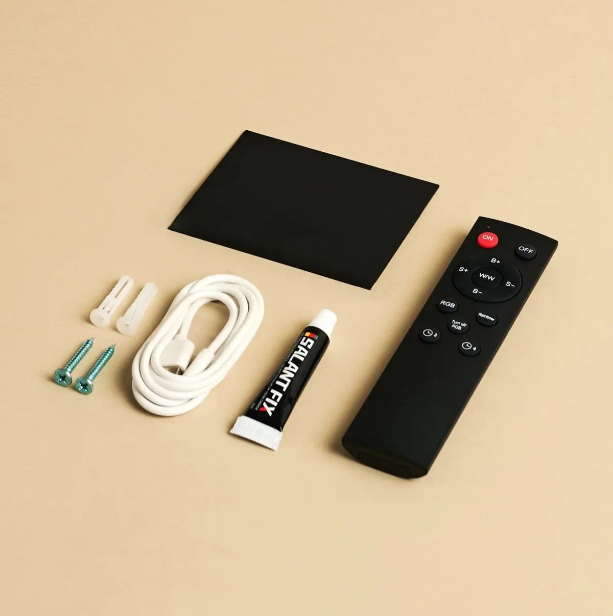 Rechargeable wall light cordless with dimmable LED and motion sensor
