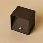 Rechargeable wall light brown metal, cordless with remote control and dimmable