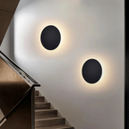 LED Wall Light Round Halo Backlit Glow | Indoor Ambient | 3 Sizes