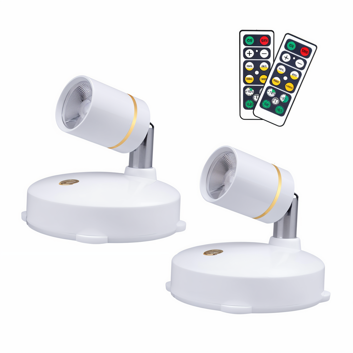 Wireless spotlight mini LED accent light, dimmable, cordless
