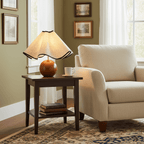 Table lamp with sculpted wave design and 3-step dimming, E26/E27, indoor use