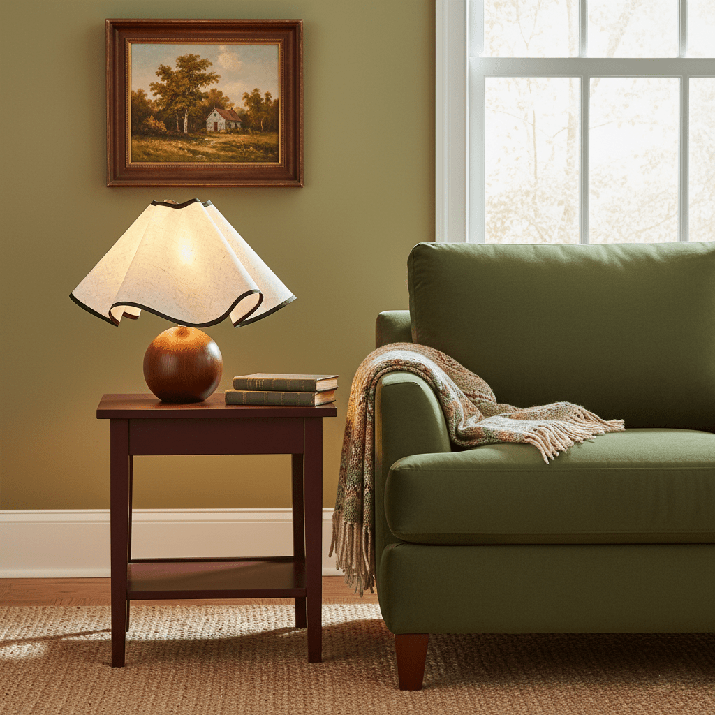 Table lamp with sculpted wave design and 3-step dimming, E26/E27, indoor use