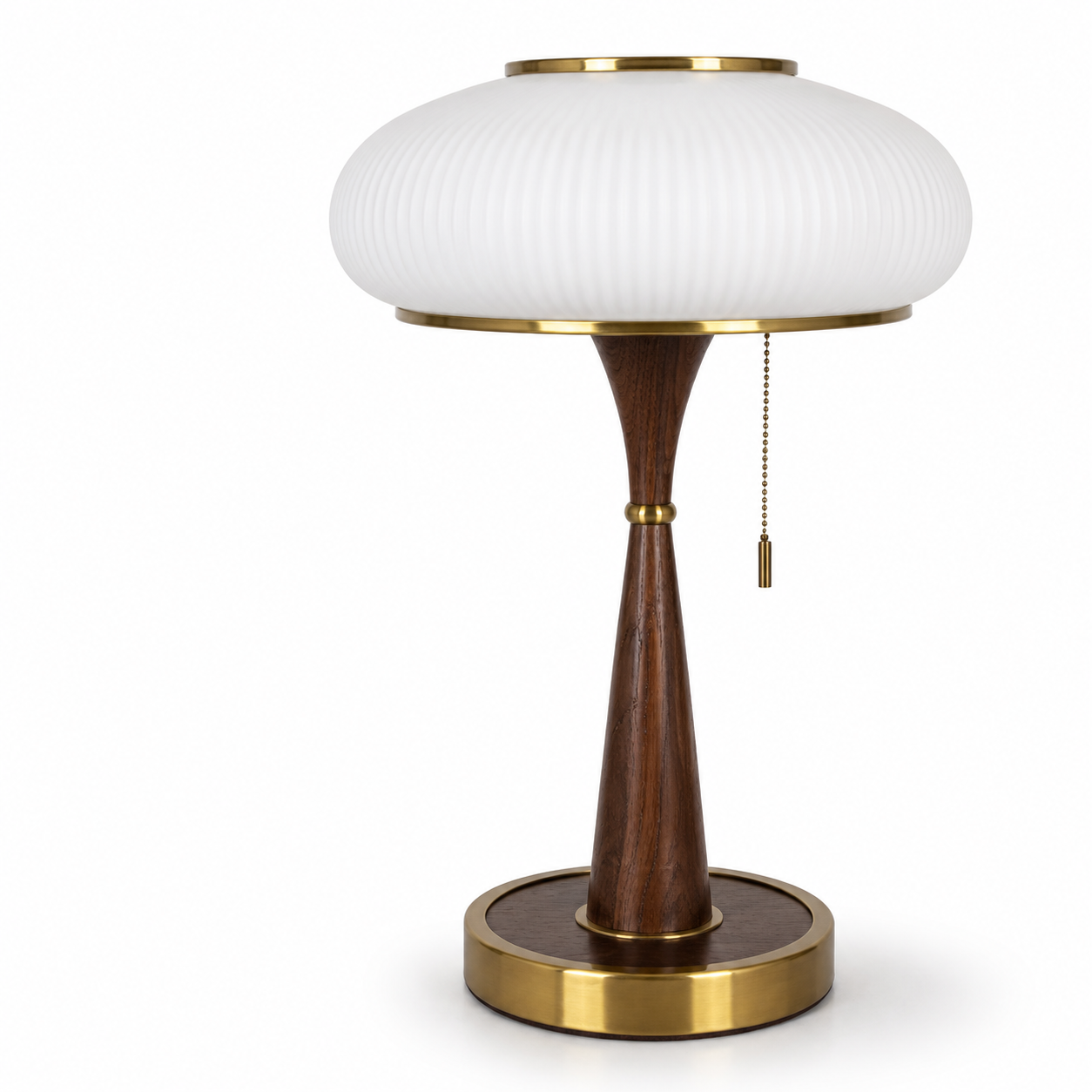 LED Table Lamp, Dimmable Bedside Light - Retro Design