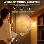 Motion Sensor Night Light | Magnetic, Round LED, Auto On/Off