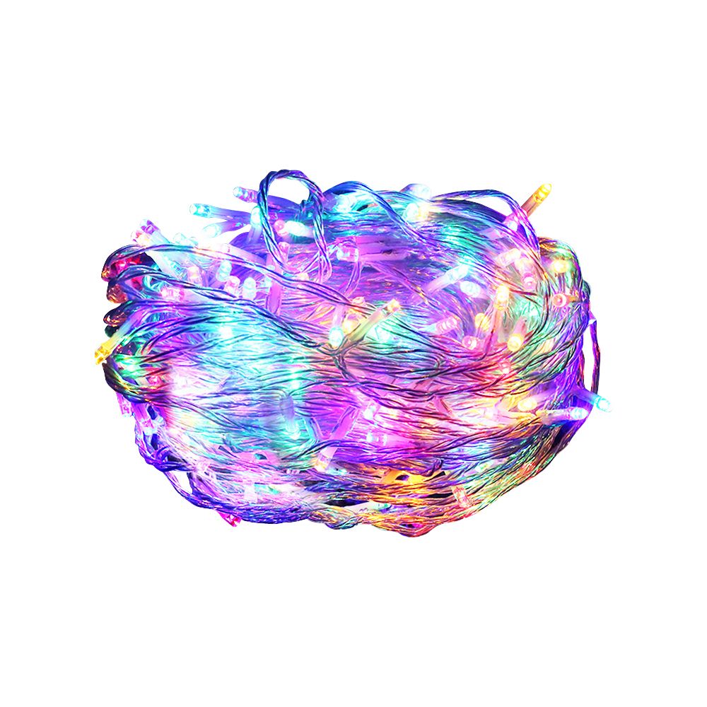 Christmas string lights 50M multi colour LED outdoor, 8 lighting modes