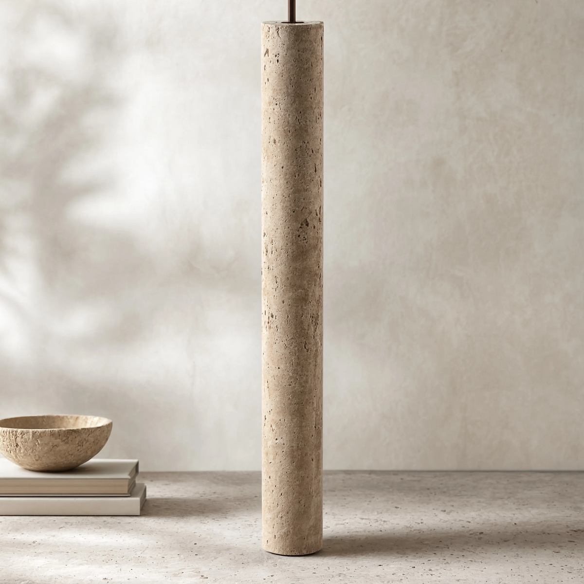 Travertine Pendant Light | Yellow Stone, Nordic, 30cm, 4W LED