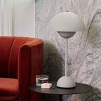 Table Lamp | Metal & Glass, USB Powered, Warm White LED