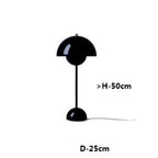 Table Lamp | Metal & Glass, USB Powered, Warm White LED
