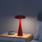 Cordless desk lamp with jellyfish shape, portable ABS design, warm white light