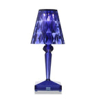 Cordless Crystal Table Lamp | Touch Control, USB Rechargeable