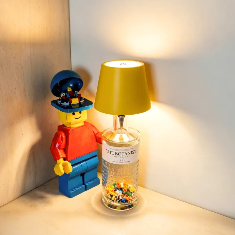 Bottle Light USB rechargeable cork lamp with adjustable brightness and color temperature