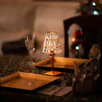 Cordless Crystal Table Lamp | Touch Control, USB Rechargeable