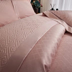 Blush Egyptian Cotton Duvet Cover Set - Luxury Bedding