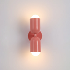 Nina | LED Wall Sconce | 2-Light Modern Cylinder Design | Metal, Warm White