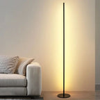 Floor Lamp | Metal, Dimmable LED | Modern Living Room Lighting