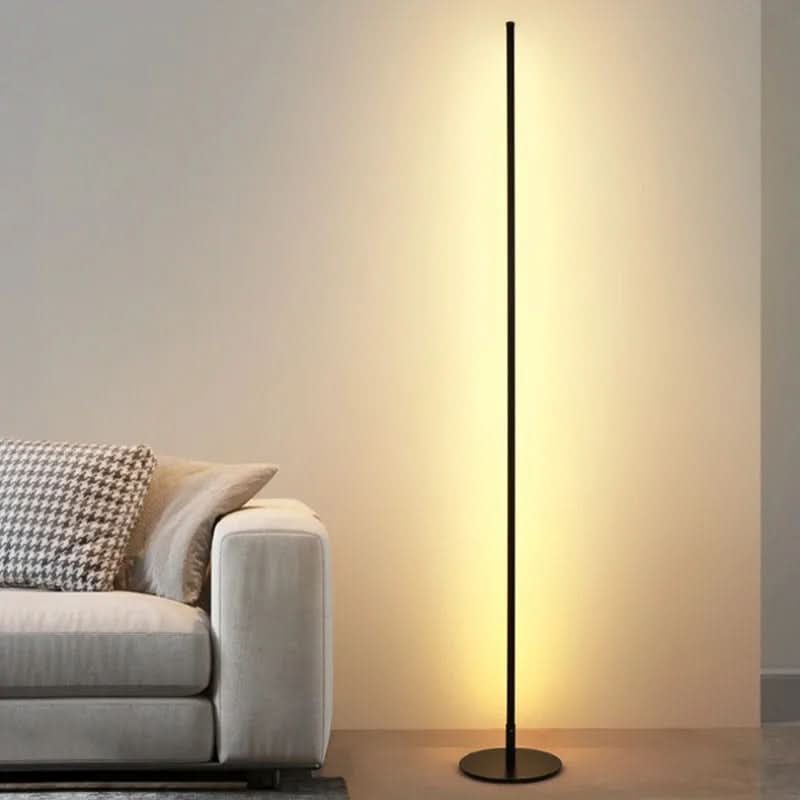 Floor Lamp | Metal, Dimmable LED | Modern Living Room Lighting