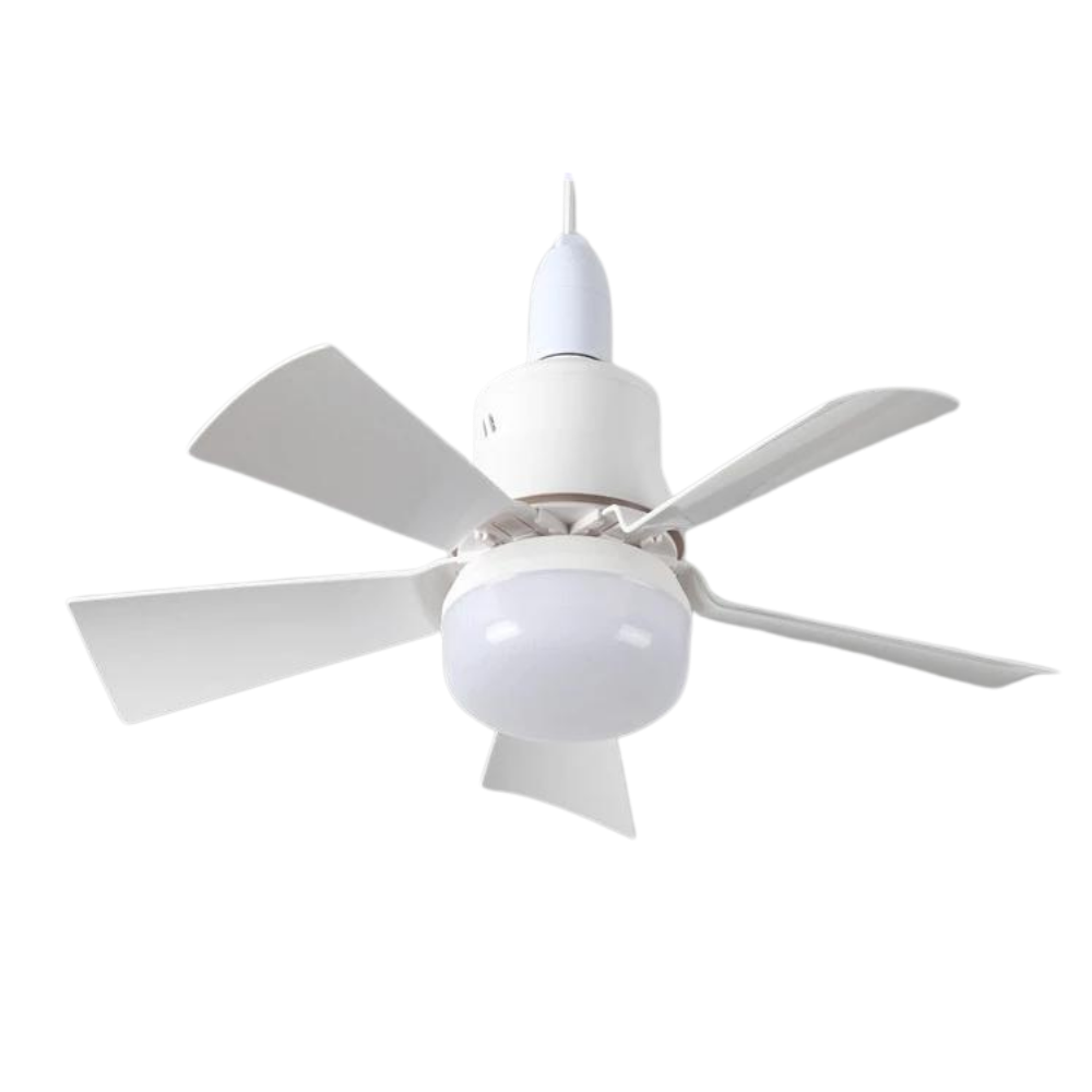 Socket Fan Light E27 | LED, Remote Control, 4500lm