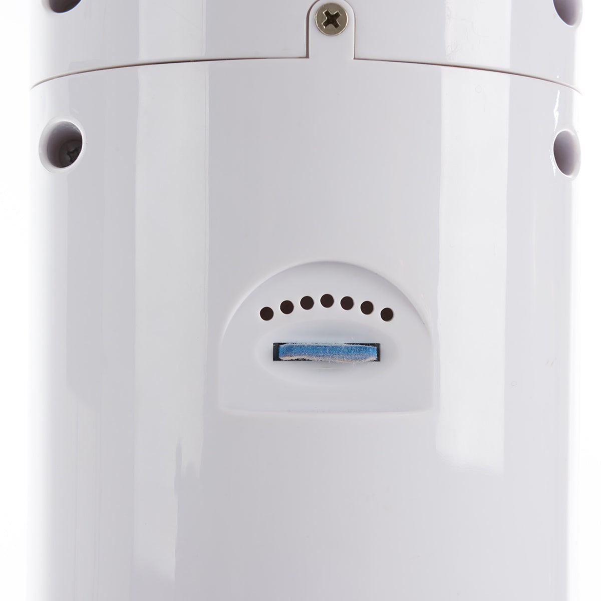 Outdoor misting fan portable evaporative cooler pedestal oscillating white LED display