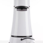 Outdoor misting fan portable evaporative cooler pedestal oscillating white LED display