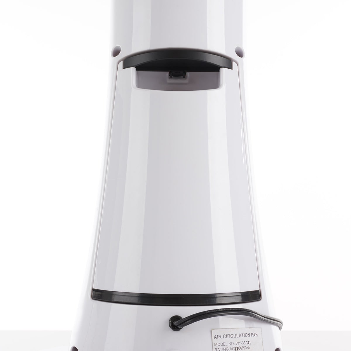 Outdoor misting fan portable evaporative cooler pedestal oscillating white LED display
