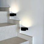 Cordless wall lamp USB rechargeable with 360° rotation and dimmable light