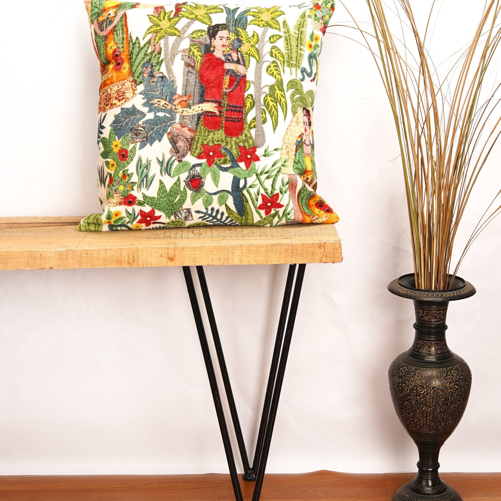 Luxury Botanical - Velvet Cushion Cover