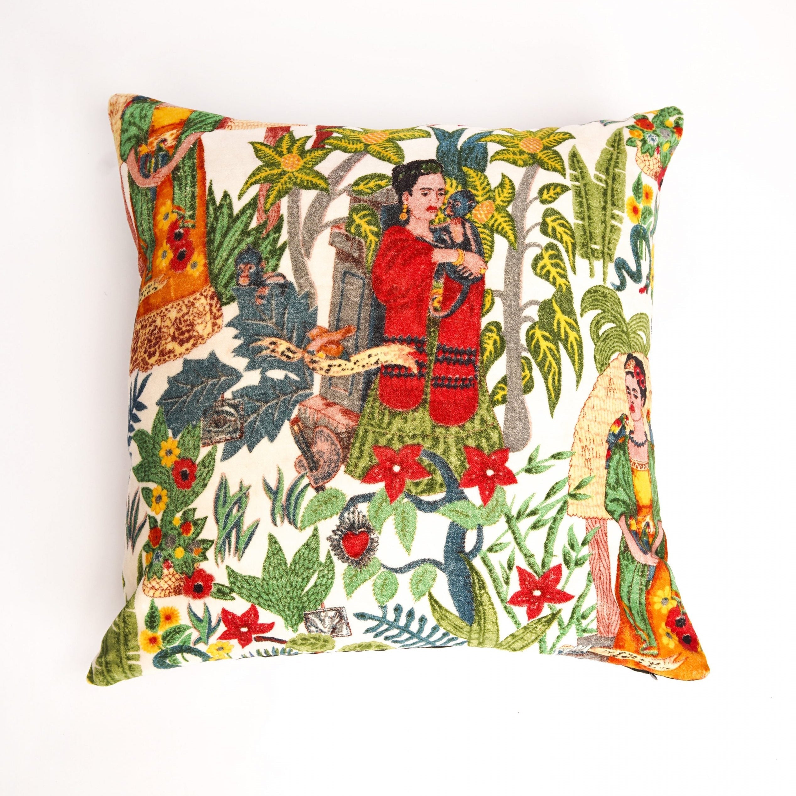 Luxury Botanical - Velvet Cushion Cover