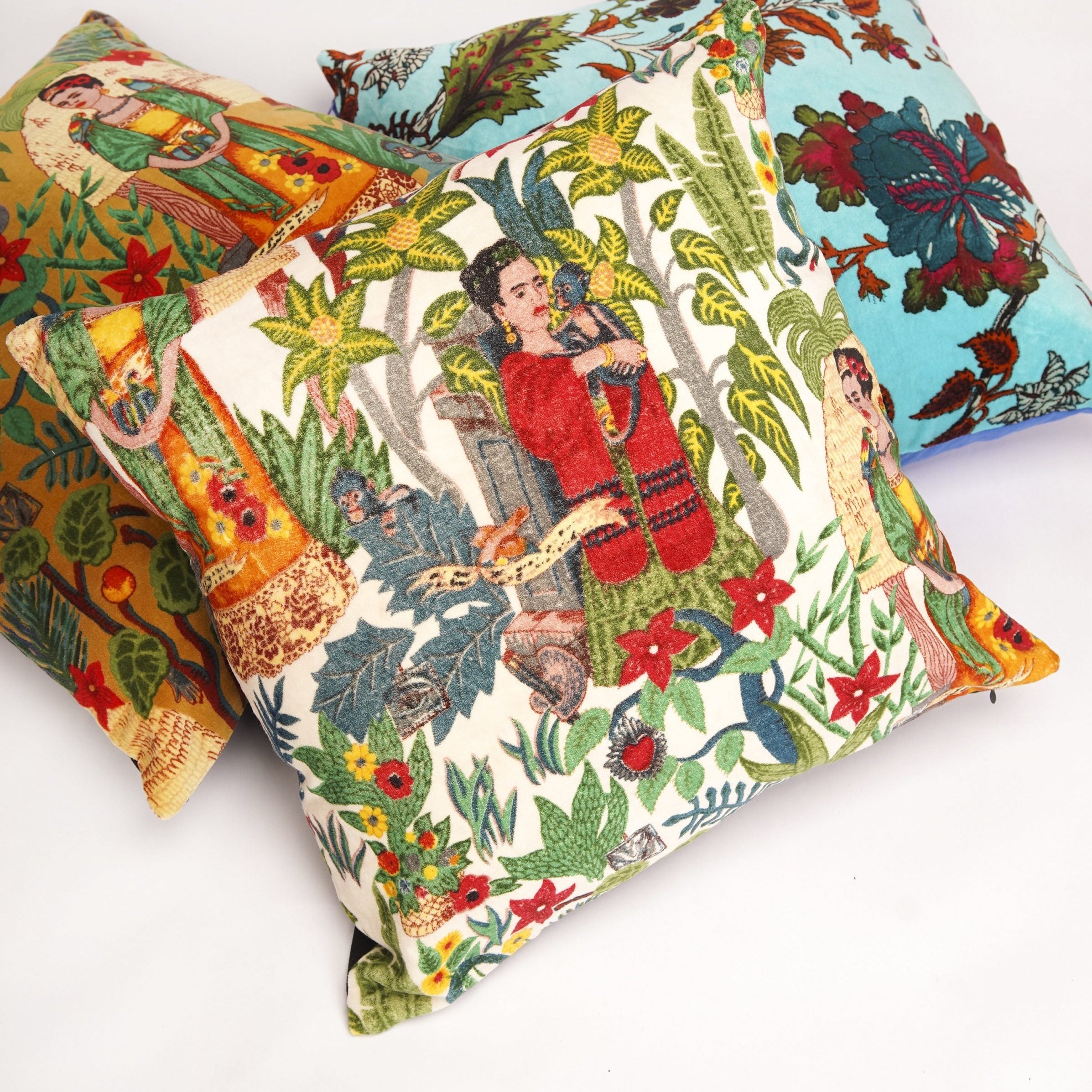 Luxury Botanical - Velvet Cushion Cover
