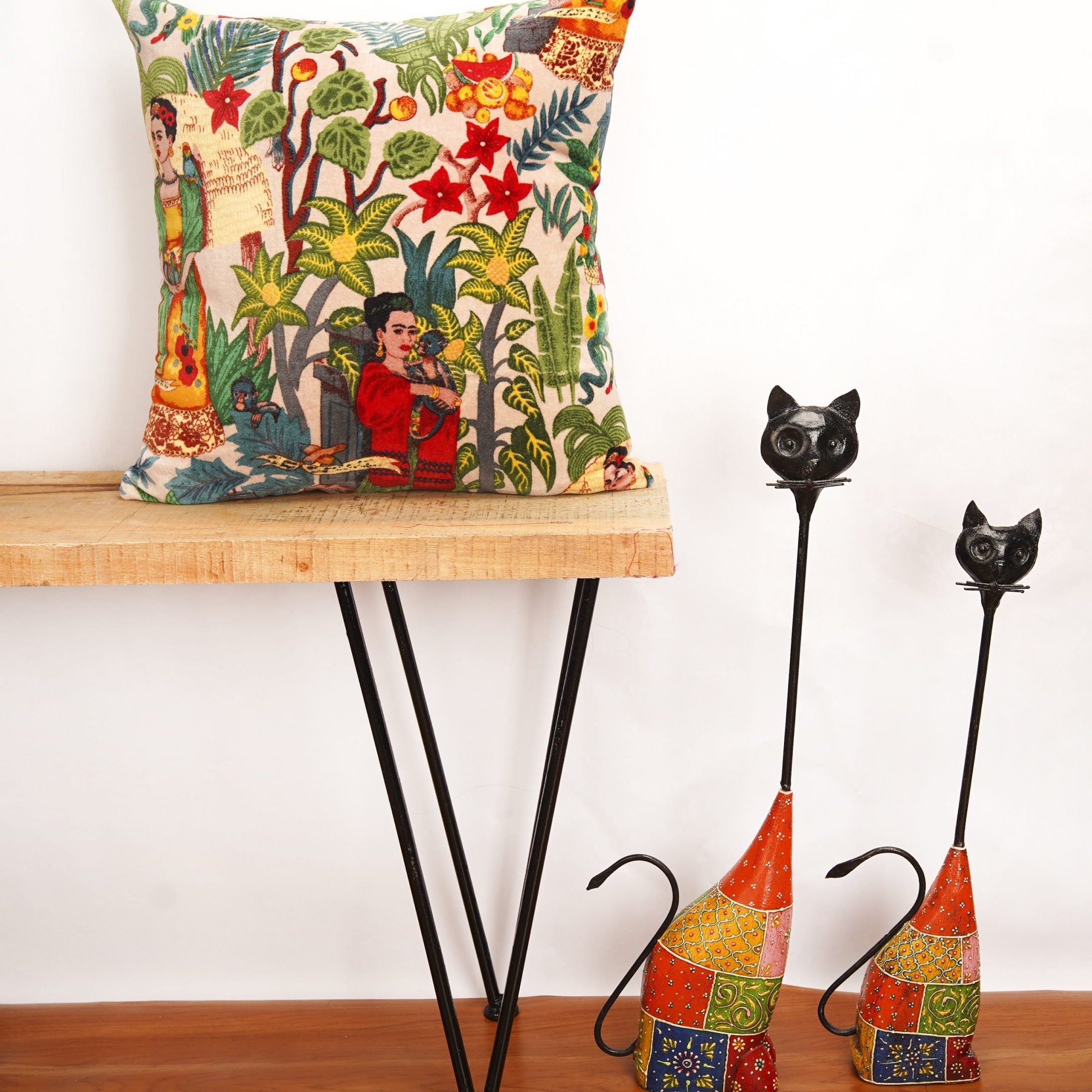 Botanical Velvet Cushion Cover