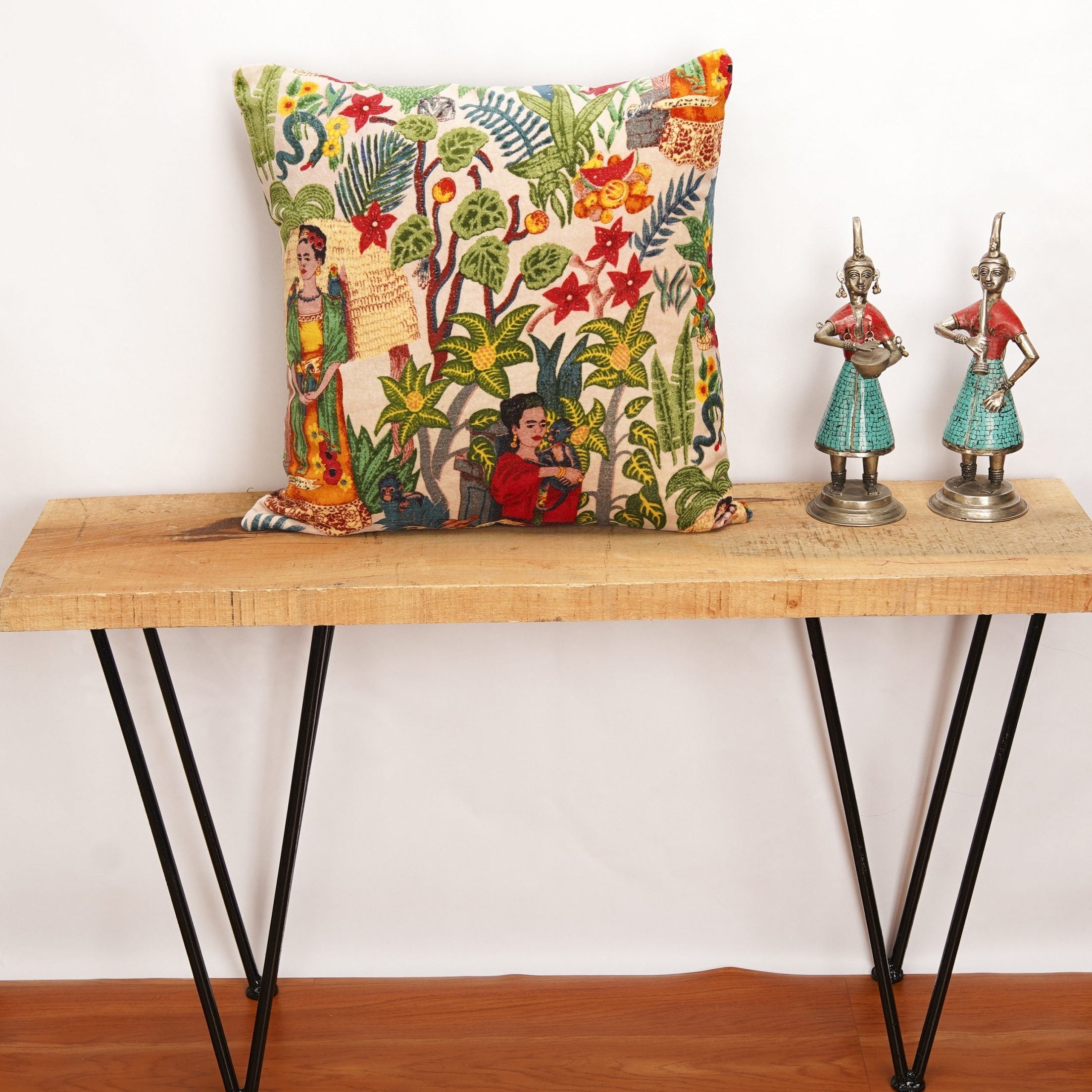 Botanical Velvet Cushion Cover