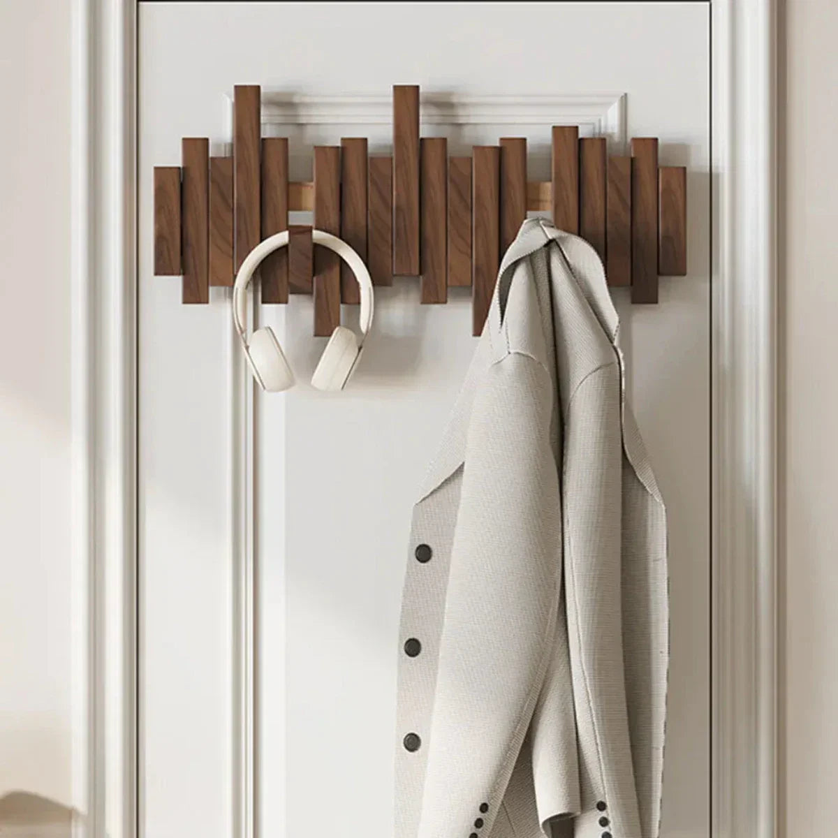 Coat Rack Piano | Walnut or Beech Wood