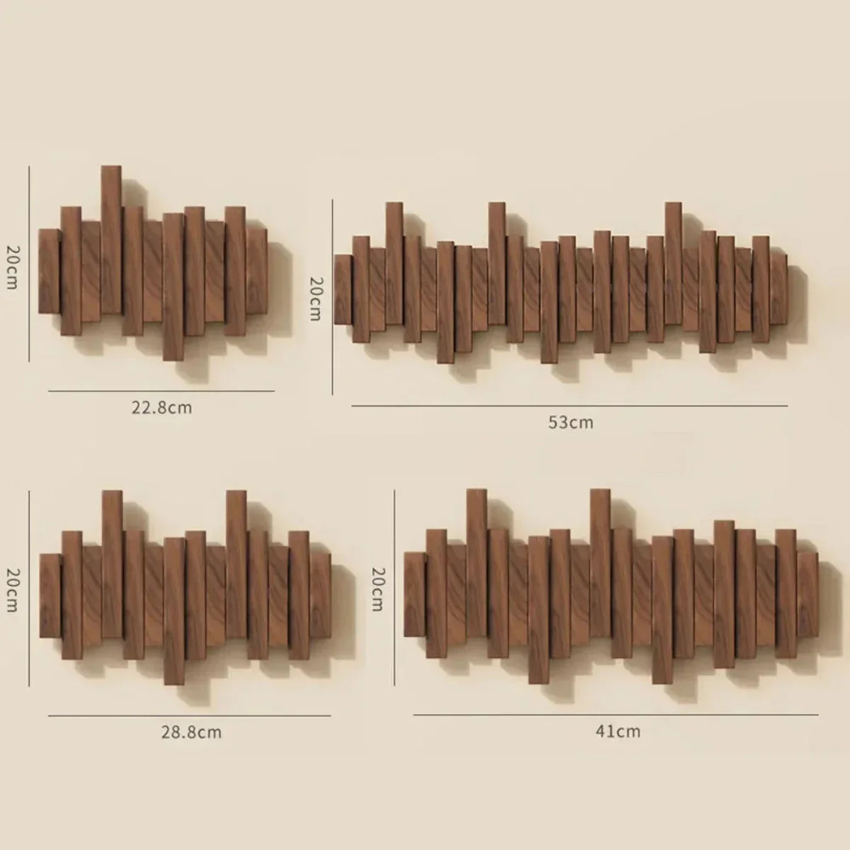Coat Rack Piano | Walnut or Beech Wood