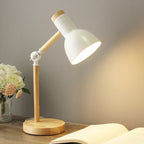 Xanthe | Indoor Table Lamp | Adjustable LED Desk Light | Metal & Wood, Nordic