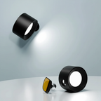 Cordless wall lamp USB rechargeable with 360° rotation and dimmable light