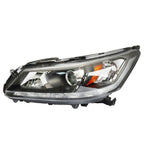 Honda Accord Sedan Headlights 2013-2015 | Halogen + LED DRL, OEM Fit Pair