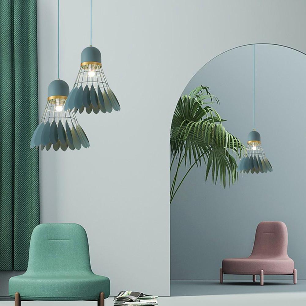 Industrial Pendant Light | Single Bulb, Metal, Geometric