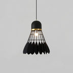 Industrial Pendant Light | Single Bulb, Metal, Geometric