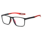 Progressive glasses sport anti-blue light ultra-light titanium frame rectangular