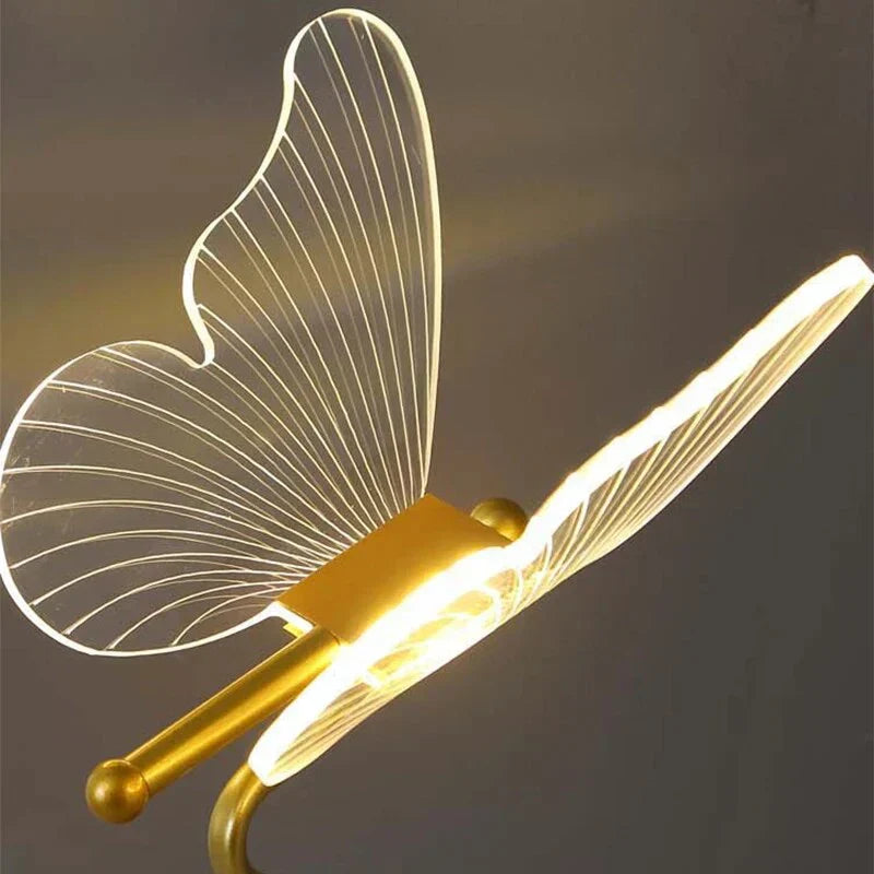 LED Table Lamp | Butterfly Design, Energy-Efficient, Compact