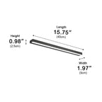 LED Vanity Light Bar | Linear Mirror Wall Sconce, Warm & Cool