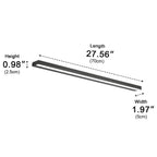 LED Vanity Light Bar | Linear Mirror Wall Sconce, Warm & Cool