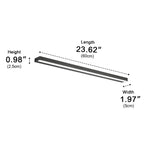 LED Vanity Light Bar | Linear Mirror Wall Sconce, Warm & Cool