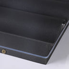 Linear outdoor wall light, waterproof up and down design, matte black aluminium