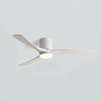 DC ceiling fan with LED light, 6-speed reverse motor, modern minimalist design, 3 colour temperatures