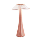 Cordless table lamp dimmable LED USB rechargeable touch switch, 27.4 cm