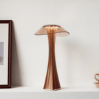 Cordless table lamp dimmable LED USB rechargeable touch switch, 27.4 cm