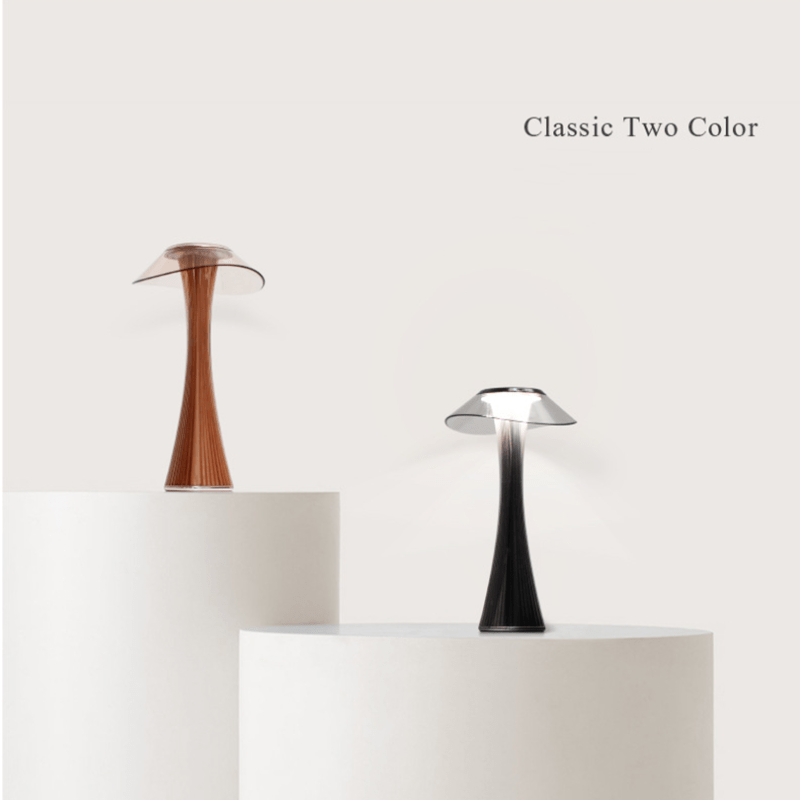 Cordless table lamp dimmable LED USB rechargeable touch switch, 27.4 cm